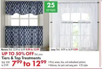 Boscov's Tiers & Top Treatments offer