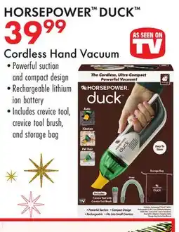 Boscov's Cordless Hand Vacuum offer