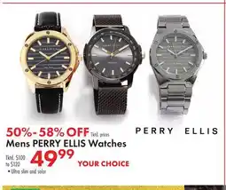 Boscov's Mens PERRY ELLIS Watches offer