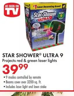 Boscov's STAR SHOWER ULTRA 9 offer