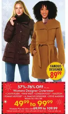 Boscov's Womens Designer Outerwear offer
