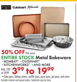 Boscov's ENTIRE STOCK Metal Bakeware offer