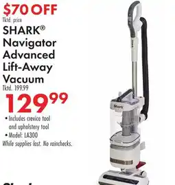 Boscov's SHARK Navigator Advanced Lift-Away Vacuum offer