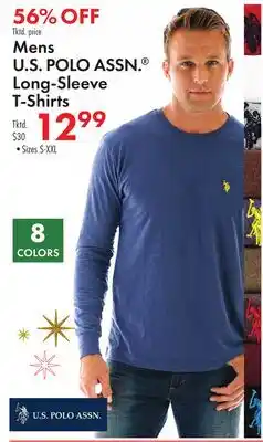Boscov's Mens U.S POLO ASSN. Long-Sleeve T-Shirts offer