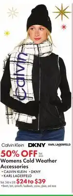 Boscov's Womens Cold Weather Accessories offer