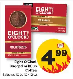 Weis Markets Eight O'Clock Bagged or KCup Coffee offer
