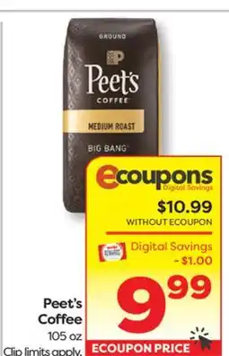 Weis Markets Peet's Coffee offer