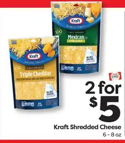 Weis Markets Kraft Shredded Cheese offer
