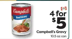 Weis Markets Campbell's Gravy offer