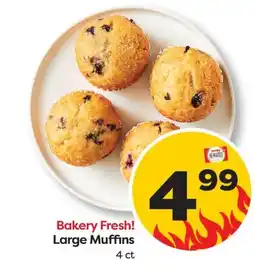 Weis Markets Large Muffins offer