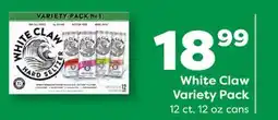 Weis Markets White Claw Variety Pack offer