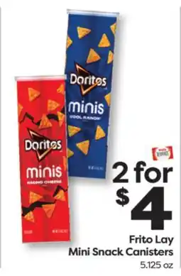 Weis Markets Frito Lay Mini Snack Canisters offer