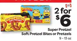 Weis Markets Super Pretzel Soft Pretzel Bites or Pretzels offer