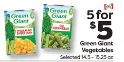 Weis Markets Green Giant Vegetables offer