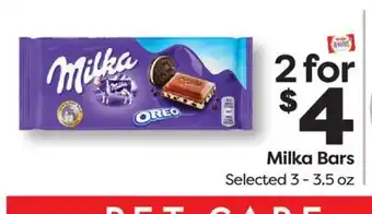 Weis Markets Milka Bars offer