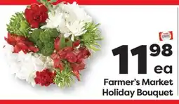 Weis Markets Farmer's Market Holiday Bouquet offer