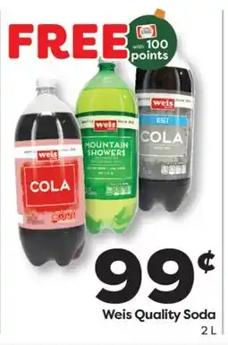 Weis Markets Weis Quality Soda offer