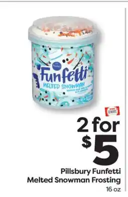 Weis Markets Pillsbury Funfetti Melted Snowman Frosting offer