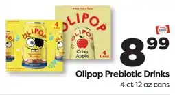 Weis Markets Olipop Prebiotic Drinks offer