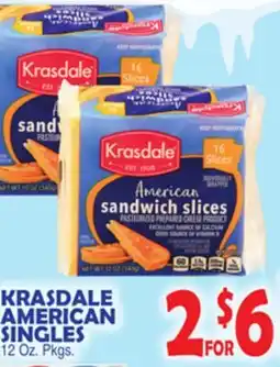 Bravo Supermarkets KRASDALE AMERICAN SINGLES offer