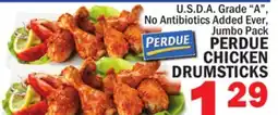 Bravo Supermarkets PERDUE CHICKEN DRUMSTICKS offer