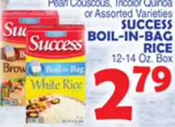 Bravo Supermarkets SUCCESS BOIL-IN-BAG RICE offer