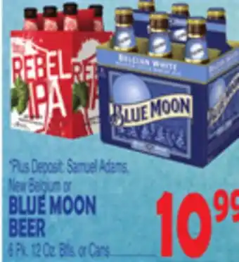 Bravo Supermarkets BLUE MOON BEER offer
