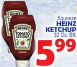 Bravo Supermarkets HEINZ KETCHUP offer