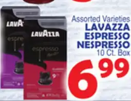 Bravo Supermarkets LAVAZZA ESPRESSO NESPRESSO offer
