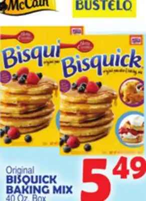 Bravo Supermarkets BISQUICK BAKING MIX offer