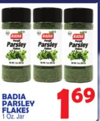 Bravo Supermarkets BADIA PARSLEY FLAKES offer