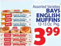 Bravo Supermarkets BAYS ENGLISH MUFFINS offer
