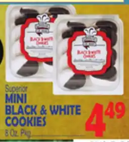 Bravo Supermarkets MINI BLACK & WHITE COOKIES offer