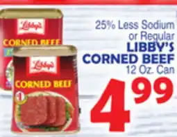 Bravo Supermarkets LIBBY'S CORNED BEEF offer