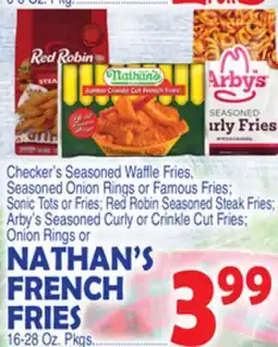 Bravo Supermarkets NATHAN'S FRENCH FRIES offer