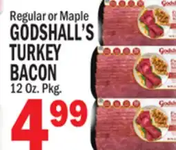 Bravo Supermarkets GODSHALL'S TURKEY BACON offer