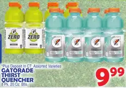 Bravo Supermarkets GATORADE THIRST QUENCHER offer