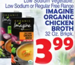 Bravo Supermarkets IMAGINE ORGANIC CHICKEN BROTH offer