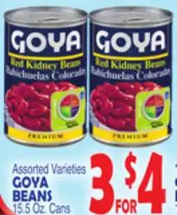 Bravo Supermarkets GOYA BEANS offer