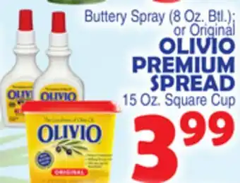 Bravo Supermarkets OLIVIO PREMIUM SPREAD 15 Oz. Square Cup offer