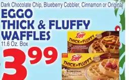 Bravo Supermarkets KELLOGG'S EGGO THICK & FLUFFY WAFFLES offer