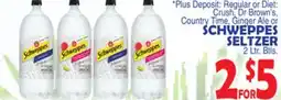 Bravo Supermarkets SCHWEPPES SELTZER offer