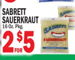 Bravo Supermarkets SABRETT SAUERKRAUT offer