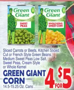 Bravo Supermarkets GREEN GIANT CORN offer