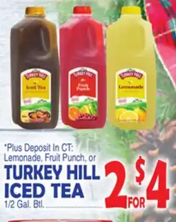 Bravo Supermarkets TURKEY HILL ICED TEA offer