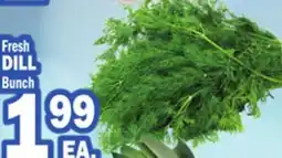 Bravo Supermarkets DILL Bunch offer