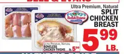Bravo Supermarkets SPLIT CHICKEN BREAST offer