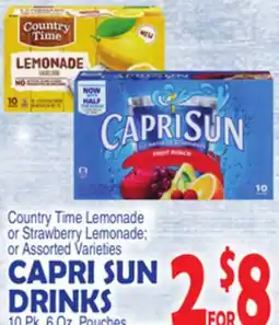 Bravo Supermarkets CAPRI SUN DRINKS offer