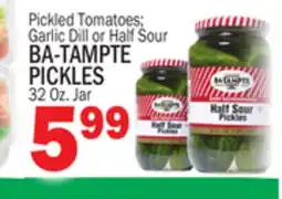Bravo Supermarkets BA-TAMPTE PICKLES offer
