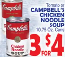 Bravo Supermarkets CAMPBELL'S CHICKEN NOODLE SOUP offer